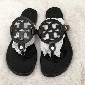 Tory Burch Patent Leather Miller Thong